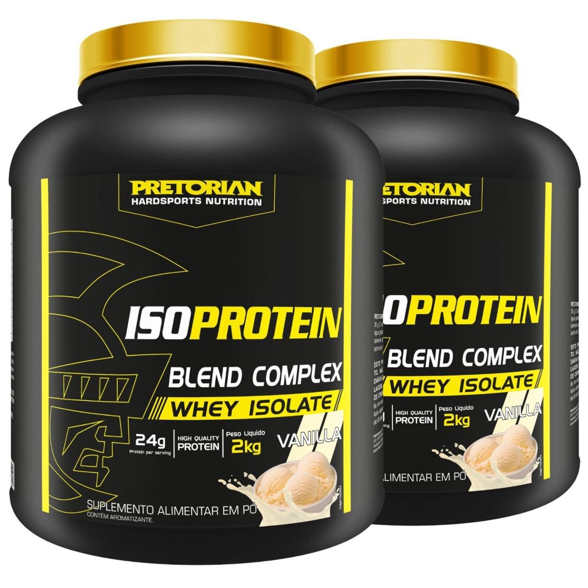2x Iso Protein Blend Complex 2Kg Pretorian