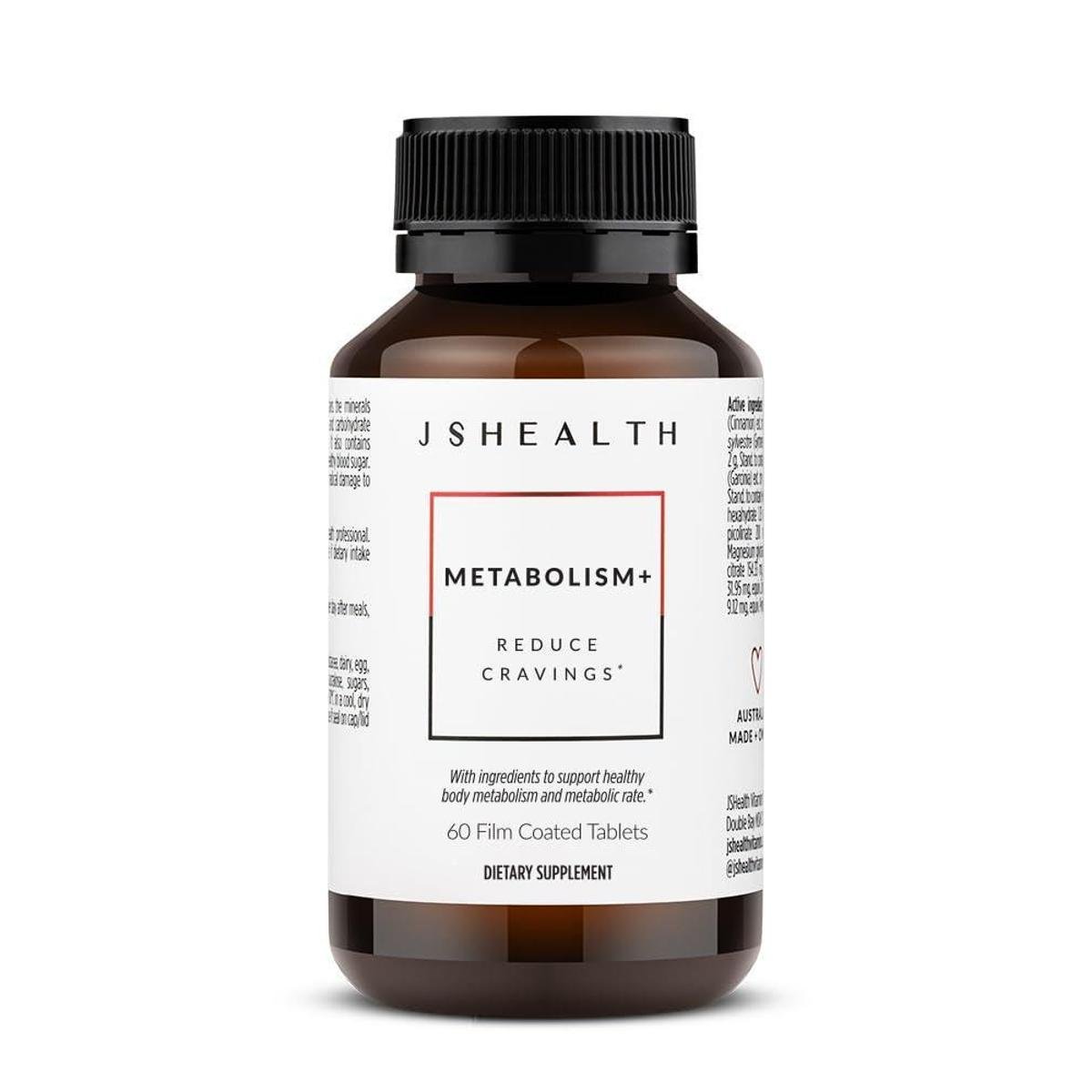 Suplemento JsHealth Vitamins Metabolism+Formula 60 cápsulas