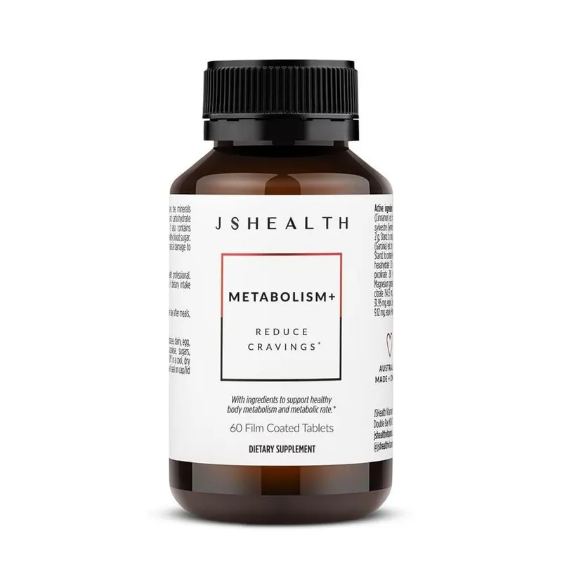Suplemento JsHealth Vitamins Metabolism+Formula 60 cápsulas