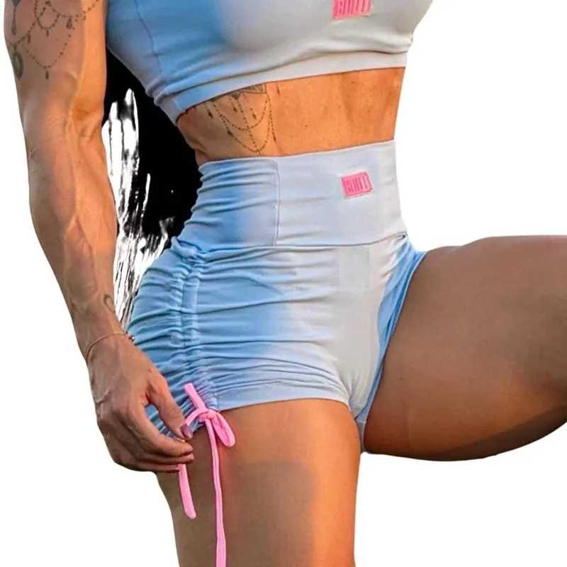 Short Feminino Treino Coleção New Dress Academia Musculação Boot Training Brasil