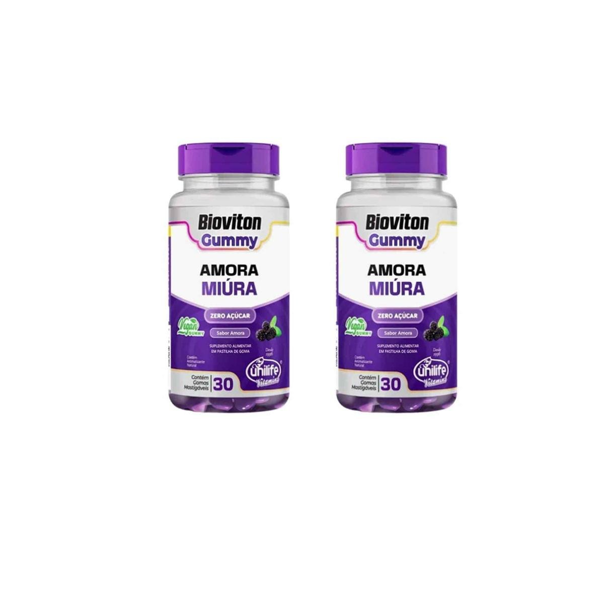 Kit 2 Gummy Amora 2x30 Gomas Unilife
