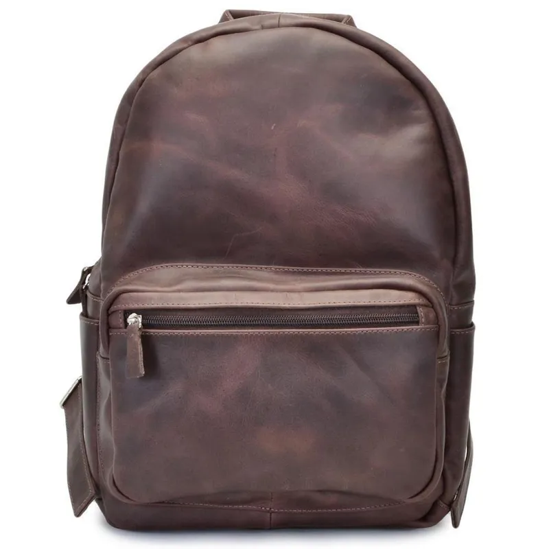 Mochila Executiva em Couro Porta Notebook Masculina