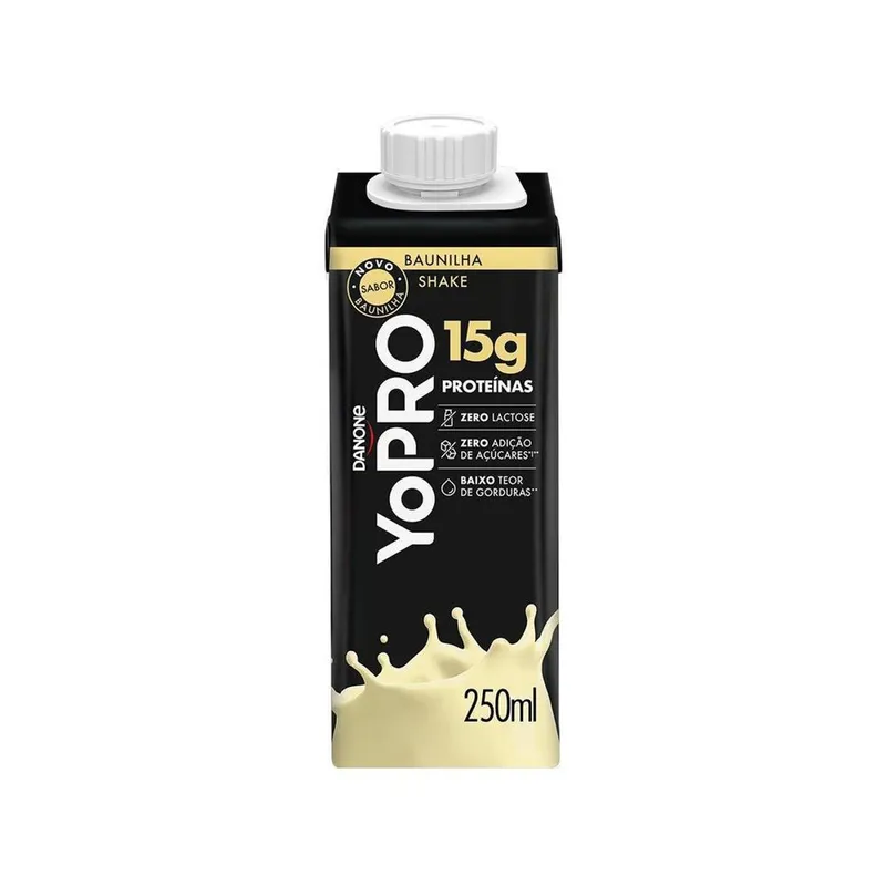 Bebida Láctea UHT com 15g de Proteínas Danone YoPRO 250ml