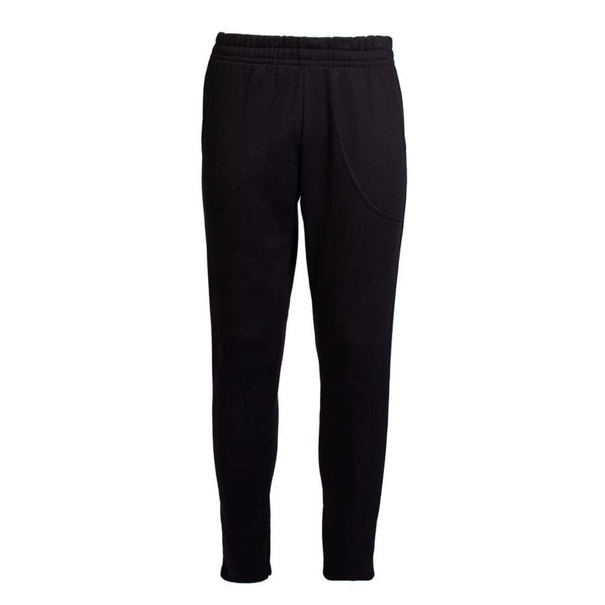Calça Unissex Desayner Moletom Básica Preto