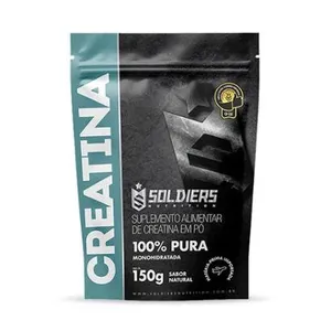 Creatina Monohidratada 150g - 100% Pura Importada - Soldiers Nutrition