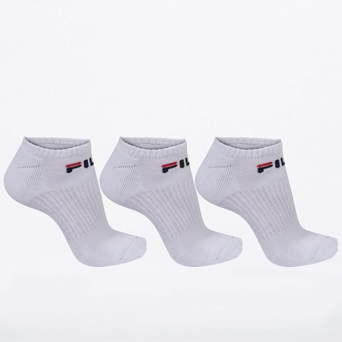Kit 3 Pares de Meia Fila Cano Curto Unissex