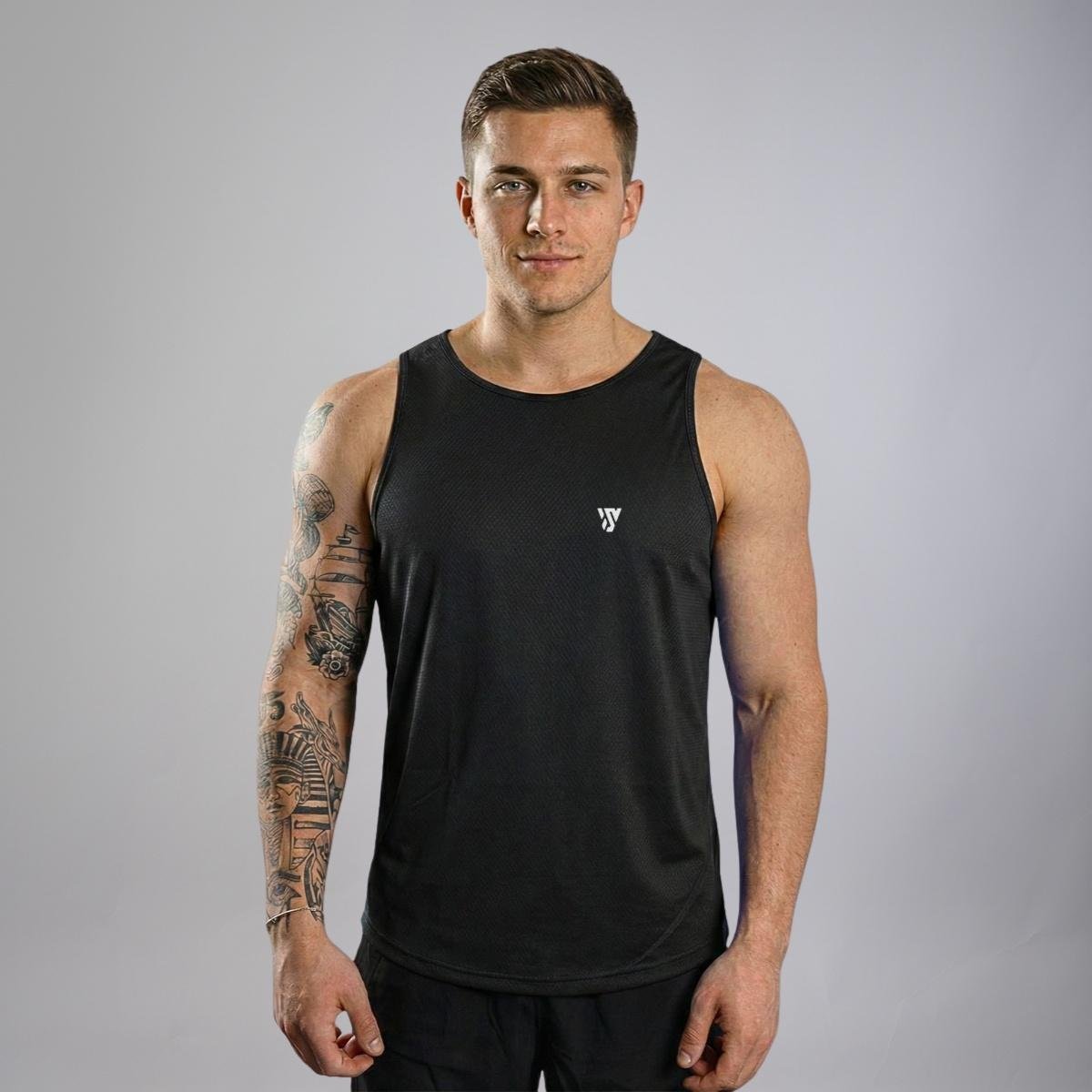 Camiseta Regata Masculina Treino Dry Lisa Básica Academia