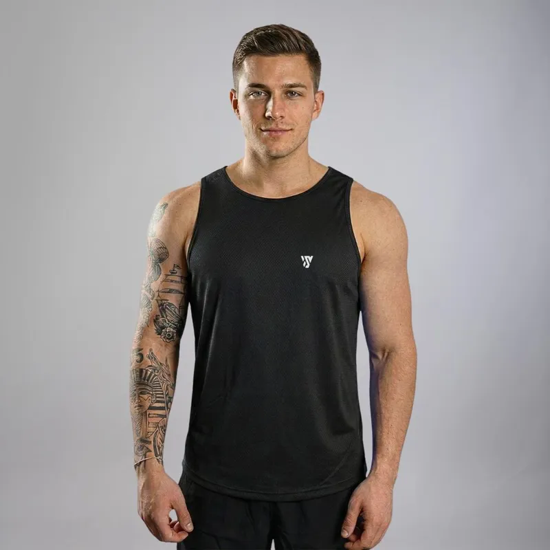 Camiseta Regata Masculina Treino Dry Lisa Básica Academia