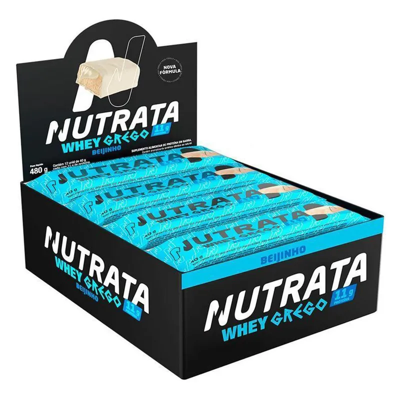 Whey Grego Bar - 40 gr Display c/ 12 Barras