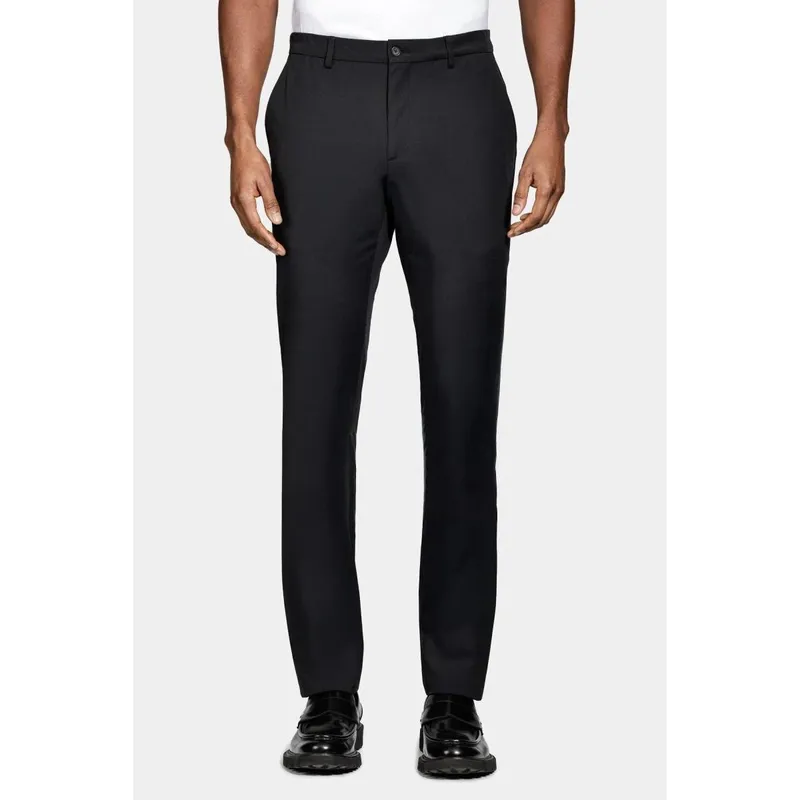 Calça Alfaiataria Algodão Soft Super Slim Preto