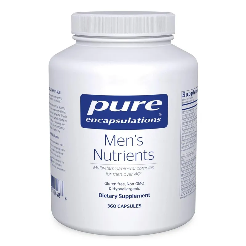Suplemento Pure Encapsulations Men's Nutrients 360 cápsulas