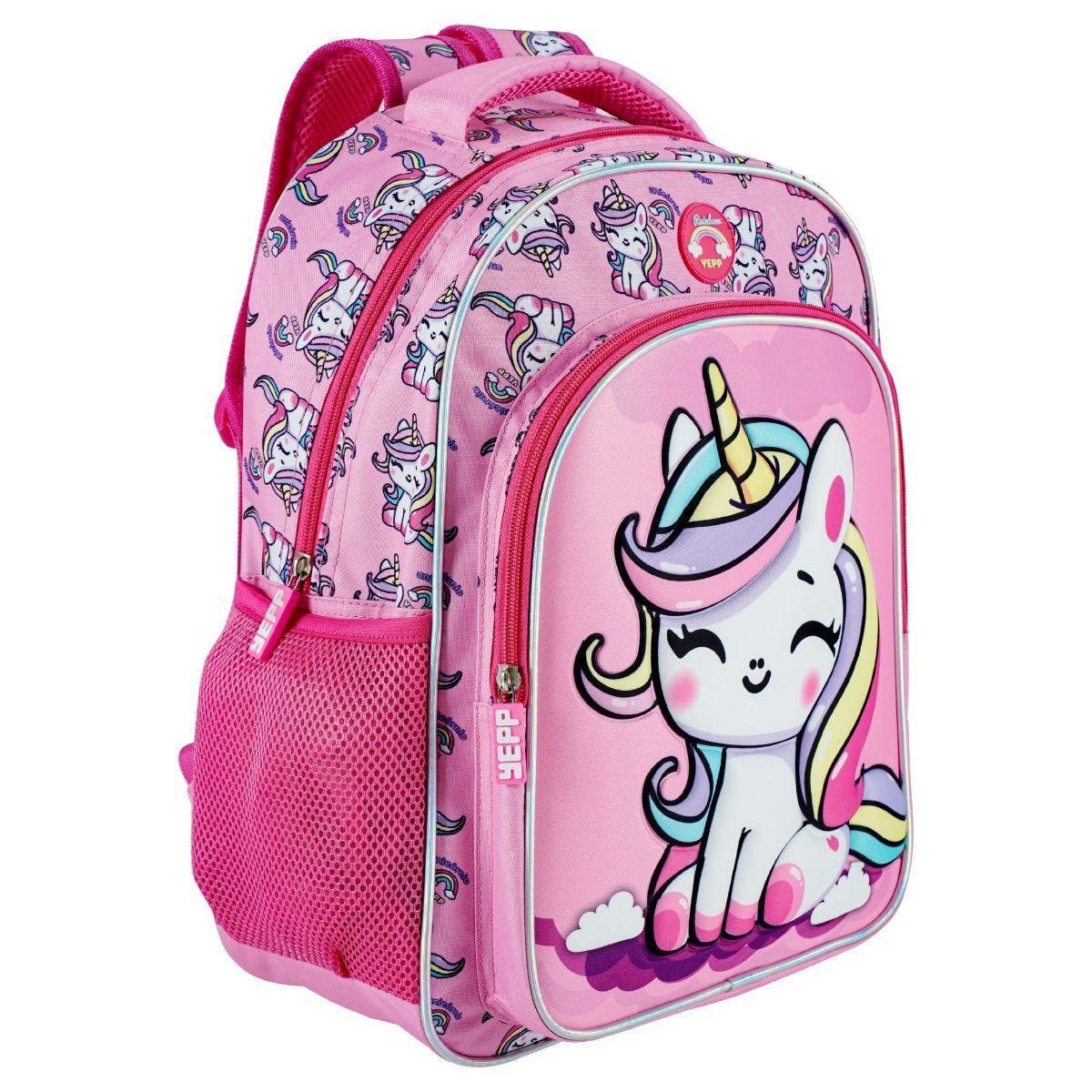 Mochila Escolar Passeio Infantil Unicórnio 16” Costa Menina