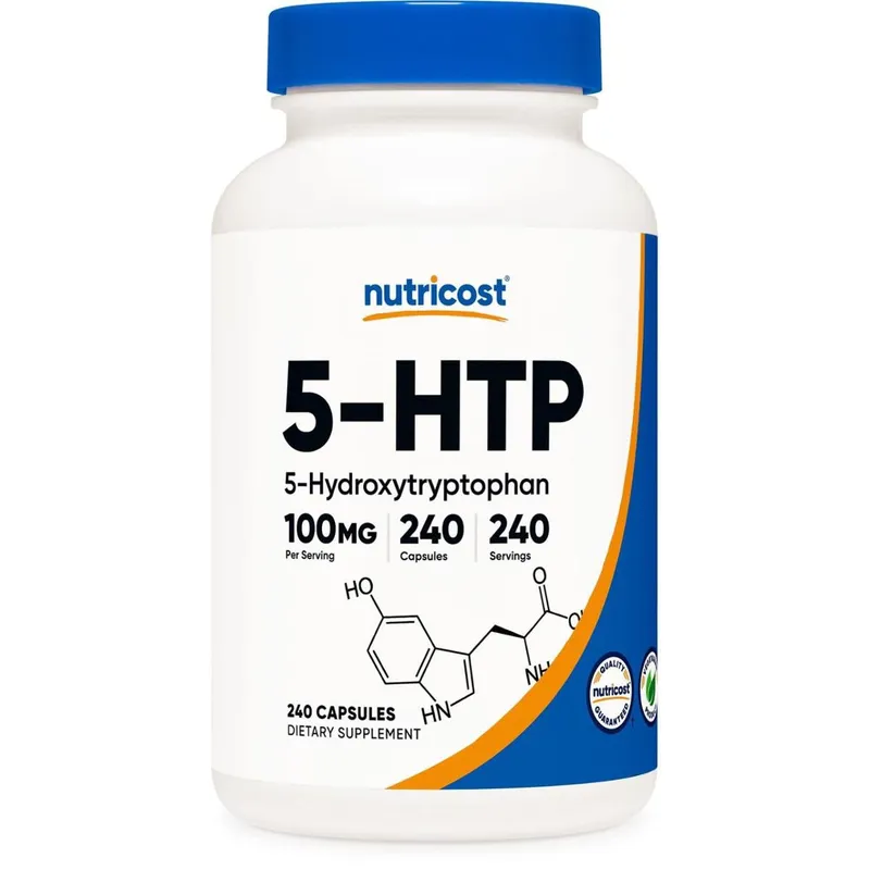 Suplemento Nutricost 5-Htp 100Mg 240 Cápsulas Vegetarianas