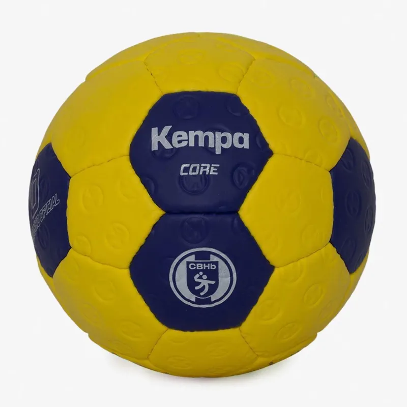 Bola de Handebol Kempa Core Amarelo e Azul H1