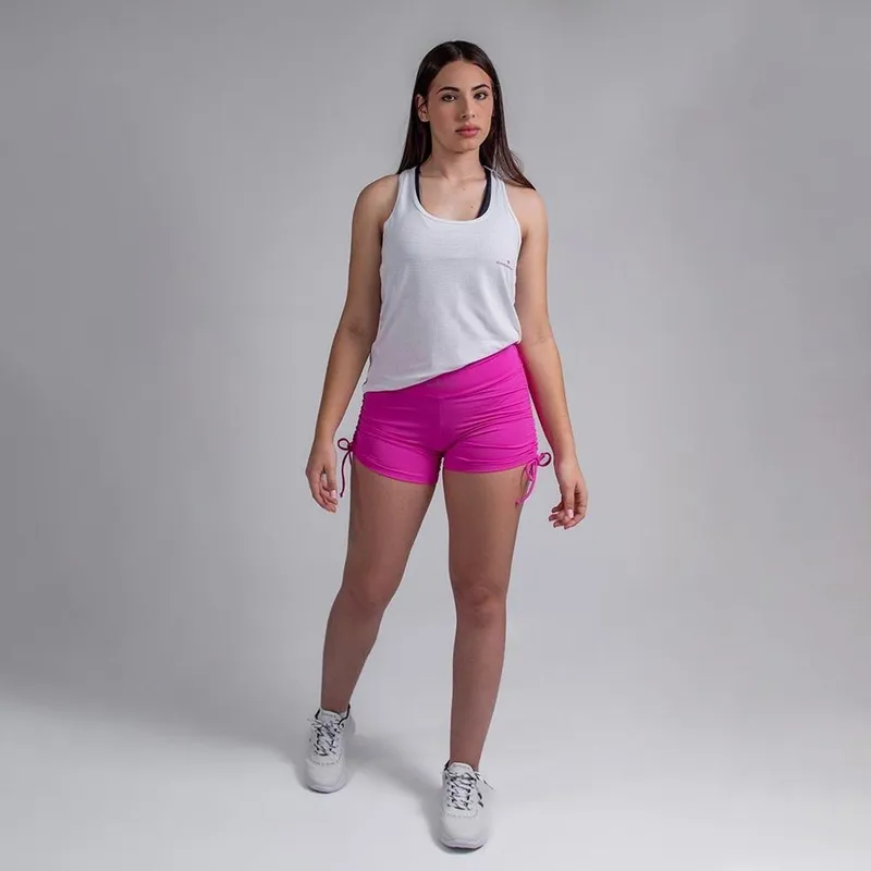 SHORTS DAMARANT COM CORDÃO LATERAL FEMININO