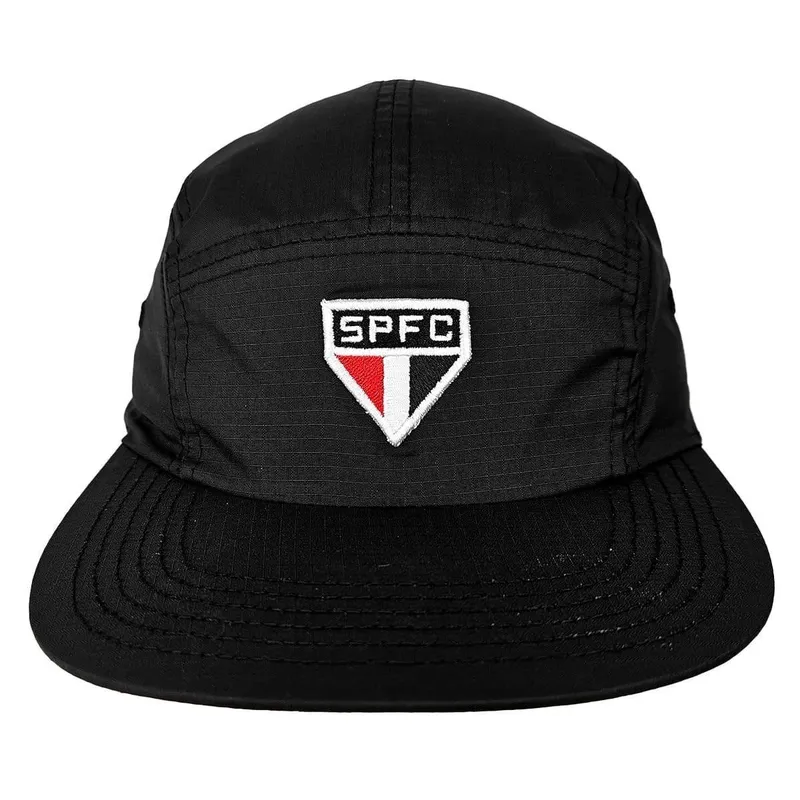 Bone Sao Paulo Bordado Original Aba Reta Conforto Ajustavel Cor:;Gênero:Únissex;Tamanho:Único