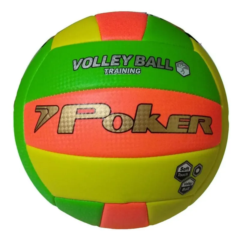 Bola De Vôlei Training Neon Ii Tricolor Poker