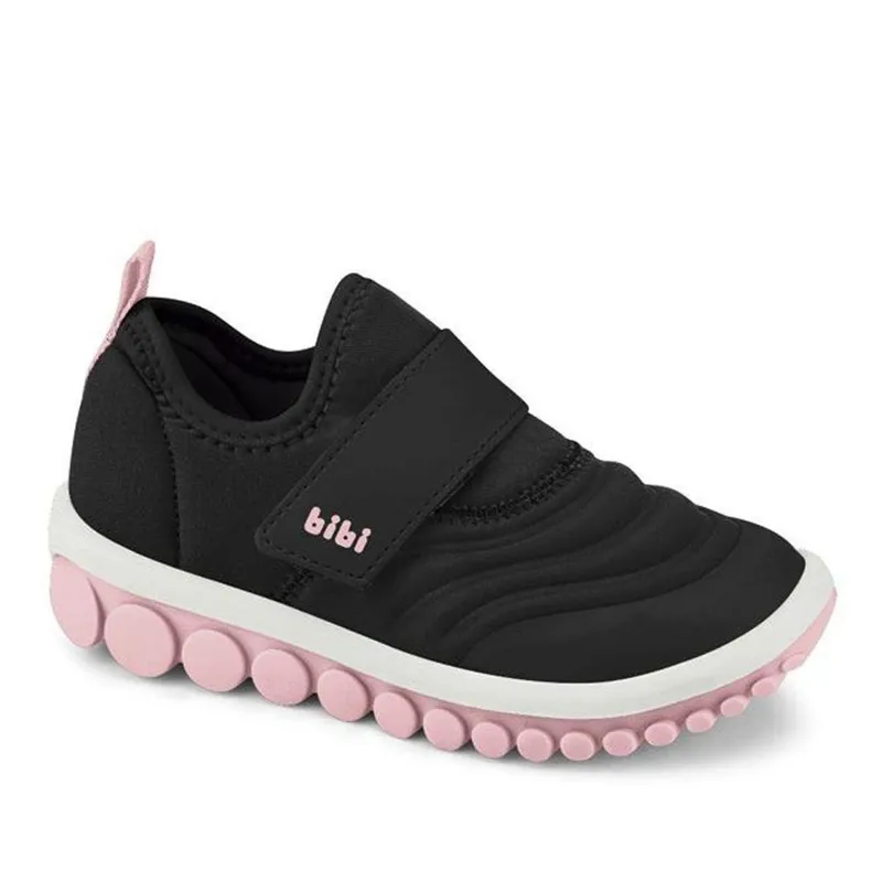 Tênis Infantil Menina Bibi Roller 2 Preto Iogurte