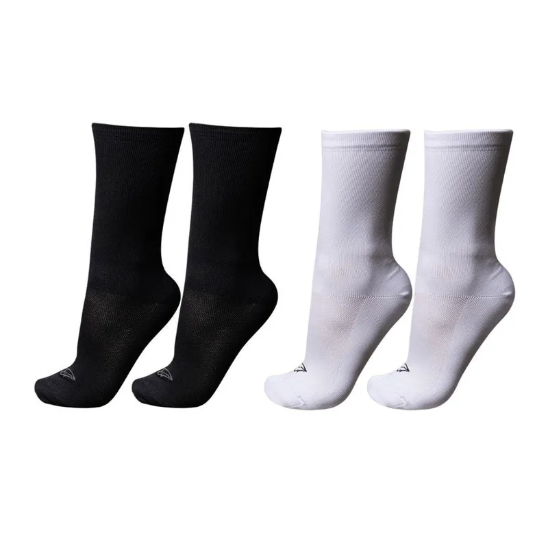 Kit 2 pares meia ciclismo corrida cano médio Mauro Ribeiro