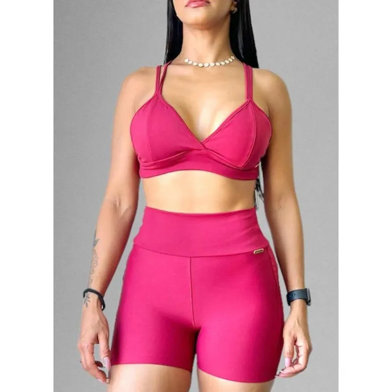 Short Fitness Mara Up Cintura Alta Drisheer
