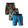 KIT 3 Bermudas Praia Masculina Short Tactel com elastano - Estampado - P