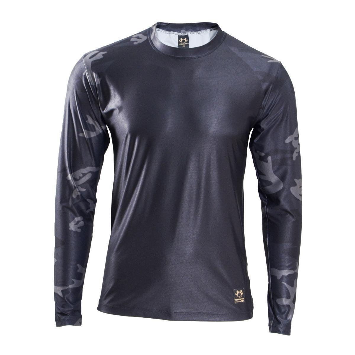 Camisa Manga Longa Proteção Solar Uv 50+ Tecido Gelado