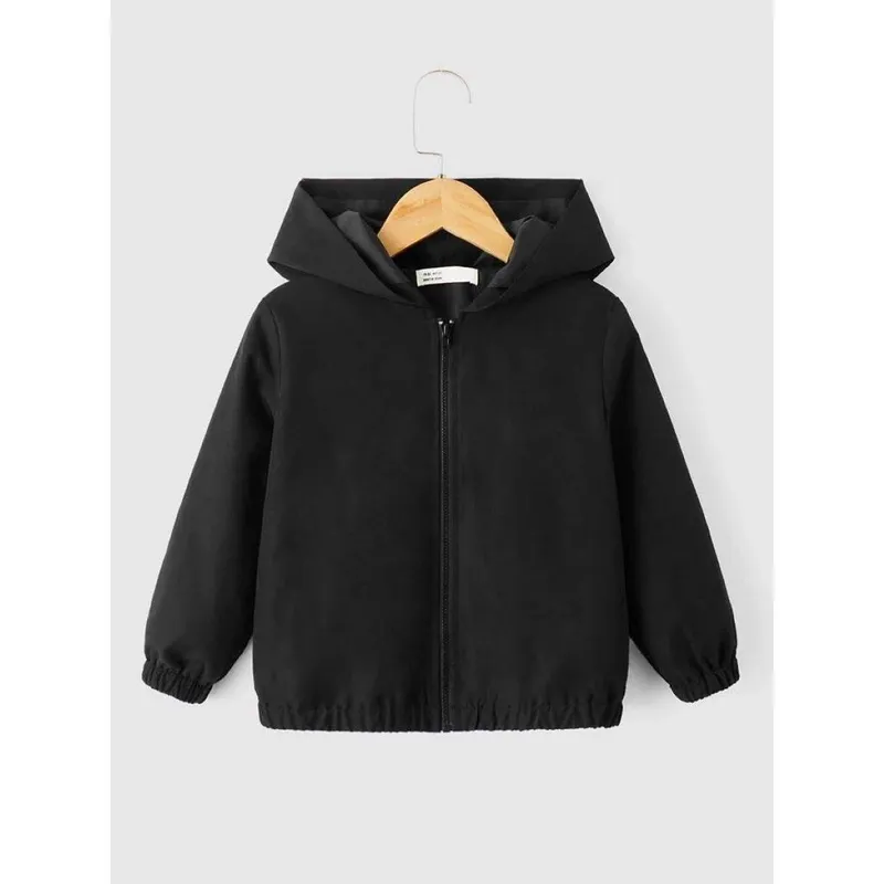 Jaqueta Infantil Corta Vento Blusa Agasalho Com Capuz Conforto e Proteção