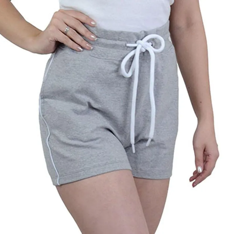 Shorts Feminino Aeropostale Moletom Cinza Mescla - 981178