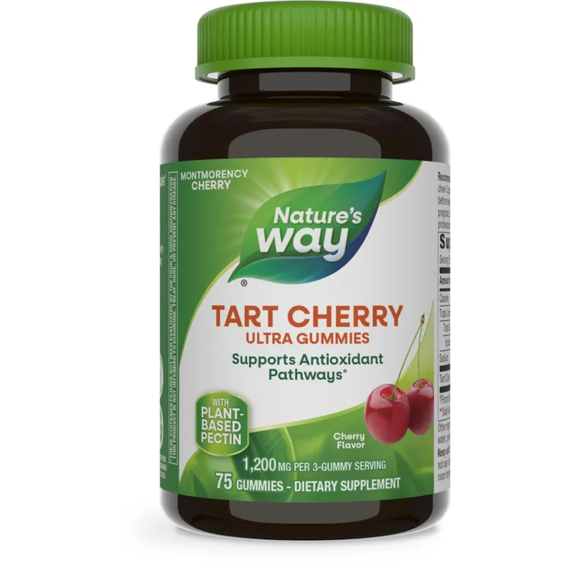 Suplemento Nature's Way Tart Cherry Ultra Gummies 75 unidades