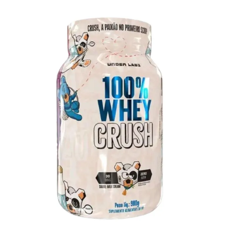 Whey Crush 100% Concentrado 900gr Under Labz
