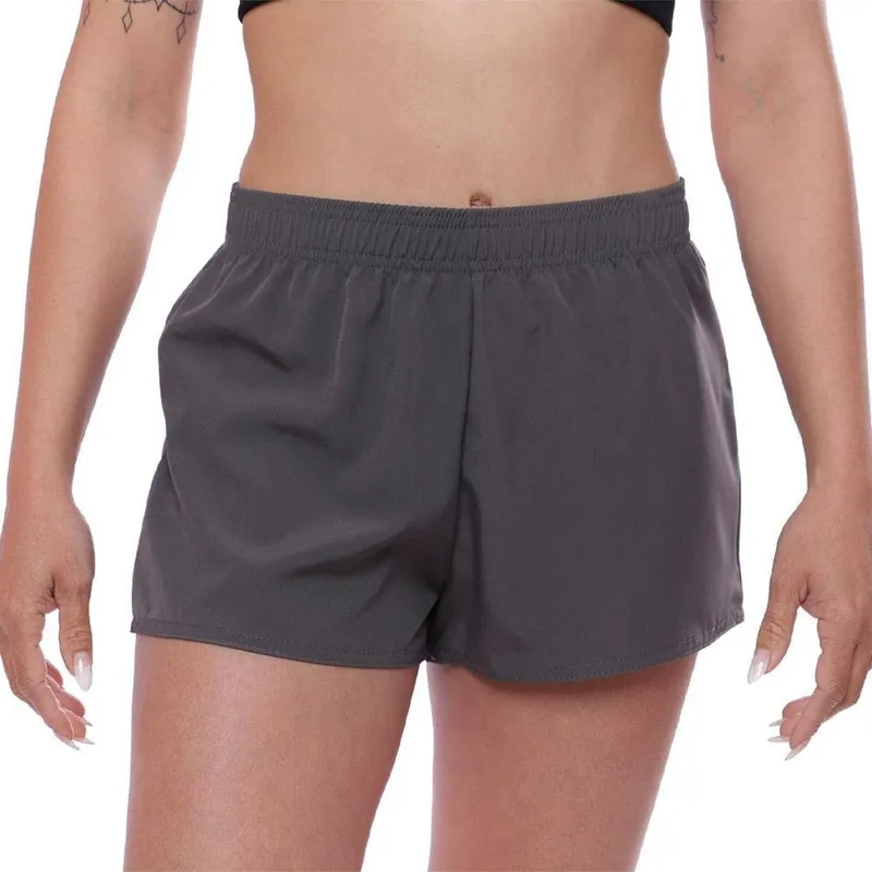 Short Curto Resina Esportivo Treino Academia Feminino