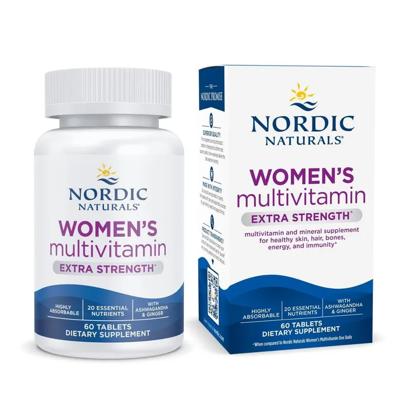 Multivitamínico Nordic Naturals Women Extra Strength 60 comprimidos