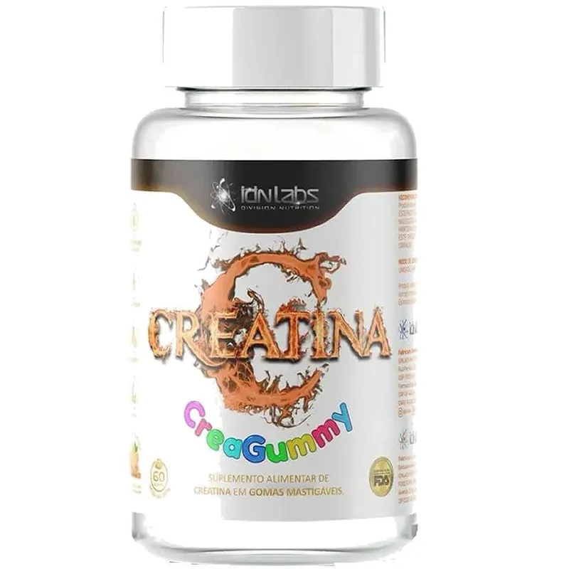 Creatina Creagummy - 60 Gomas Laranja -IND Labs