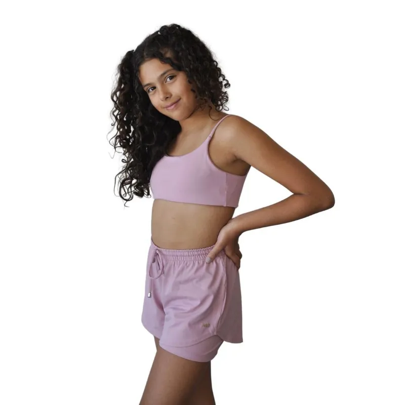 Shorts Infantil Menina Duplo Cooper Best Fit Original