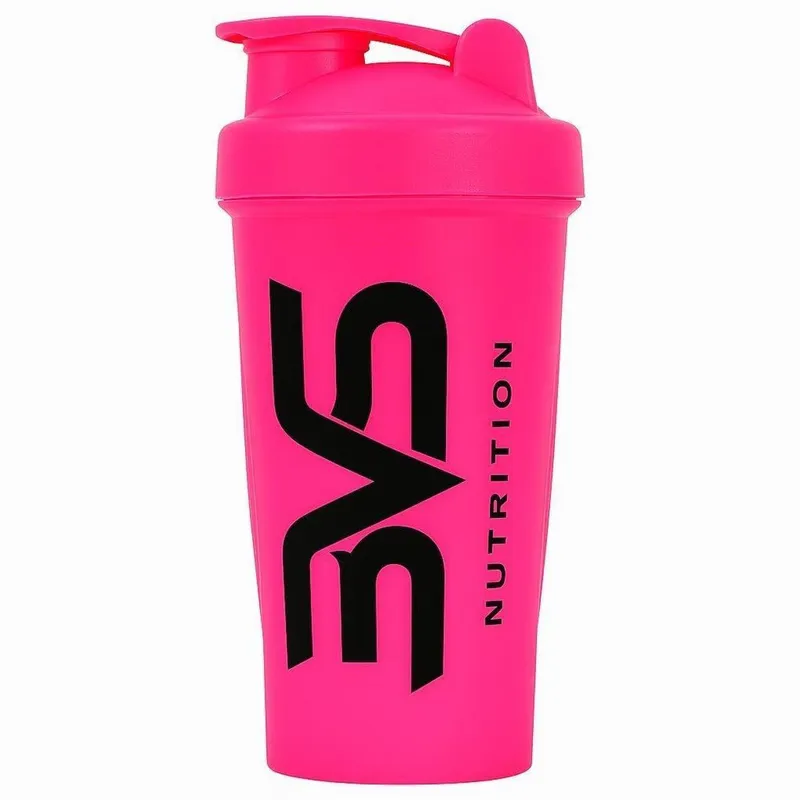 Coqueteleira Shaker Academia 600ml 3vs Nutrition Rosa e Preto