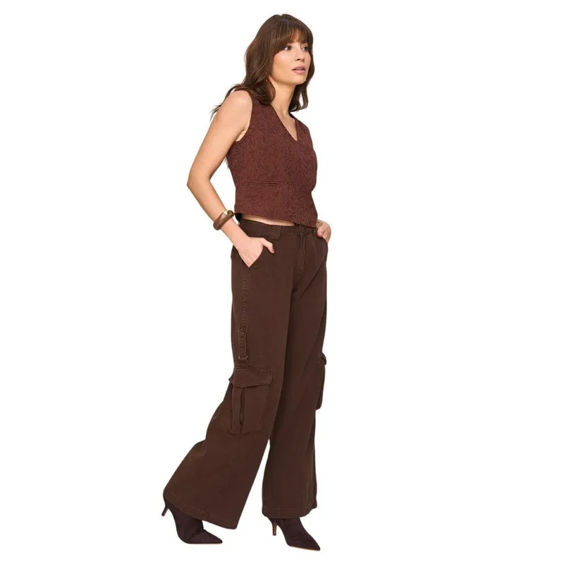 Calça Super Wide Lado Avesso L130271
