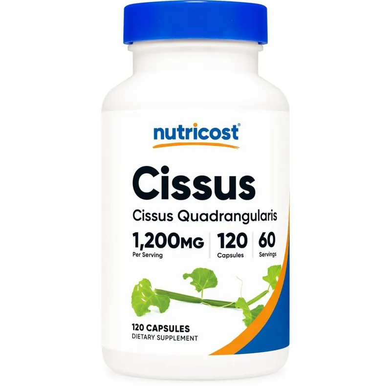 Suplemento Nutricost Cissus Quadrangularis 120 Cápsulas