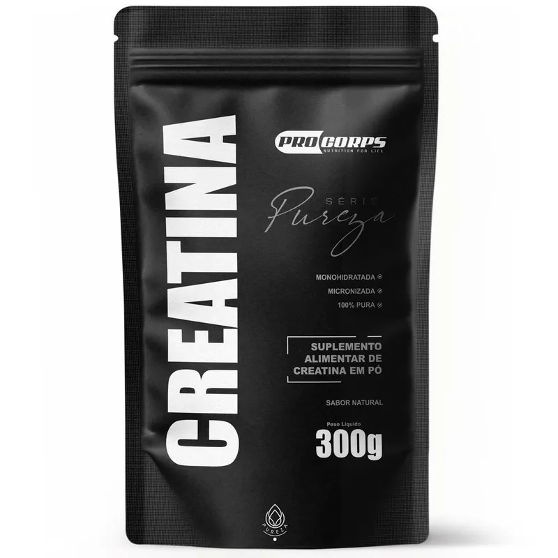 Creatina Pro Corps Monohidratada 300g | Energia e Desempenho