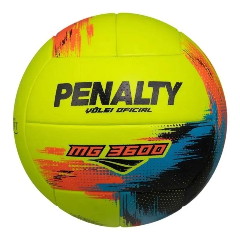Bola Vôlei Penalty MG 3600 XXV - Amarelo e Laranja Único