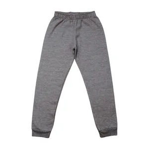 Calça Moletom Infantil Flanelada Lisa com Punho 10 ao 16 - Kyly