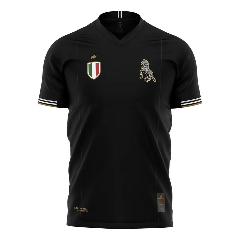 Camisa Juventus Eurodry Preto Original Rinno Class Futebol
