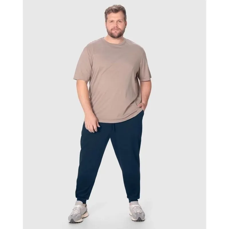 Calça Moletom Jogger Masculina Plus Size Malwee Ref. 139854