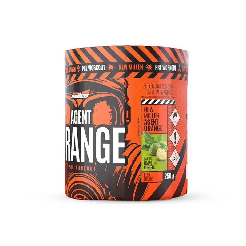 Pré Treino Agent Orange 250g New Millen