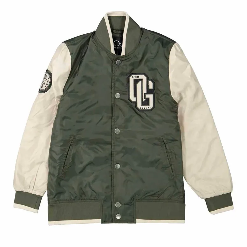 Jaqueta Ogochi Infantil Concept Verde/Off