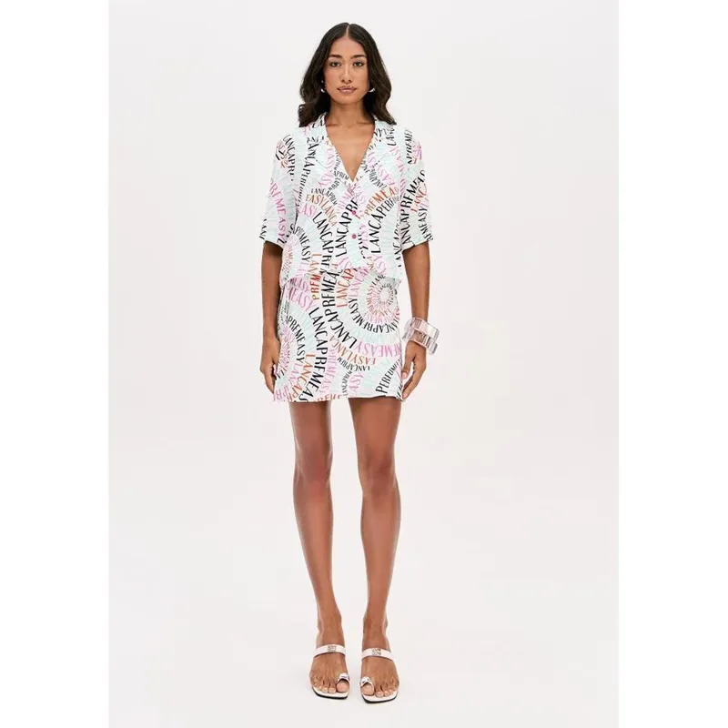 Camisa Cropped Manga Curta