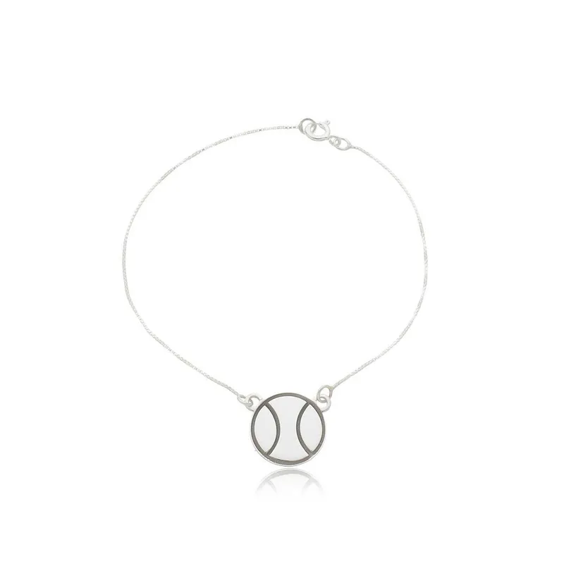PULSEIRA BOLA DE TENNIS | PRATA 925