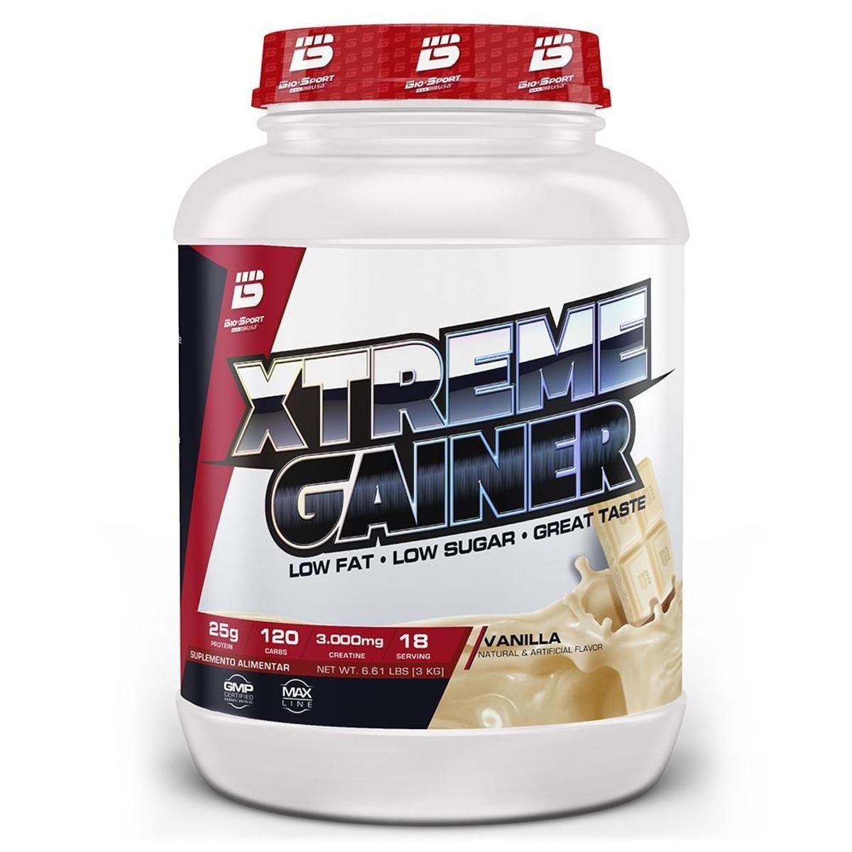 Hipercalórico Massa Xtreme Gainer 3Kg - Bio Sports USA