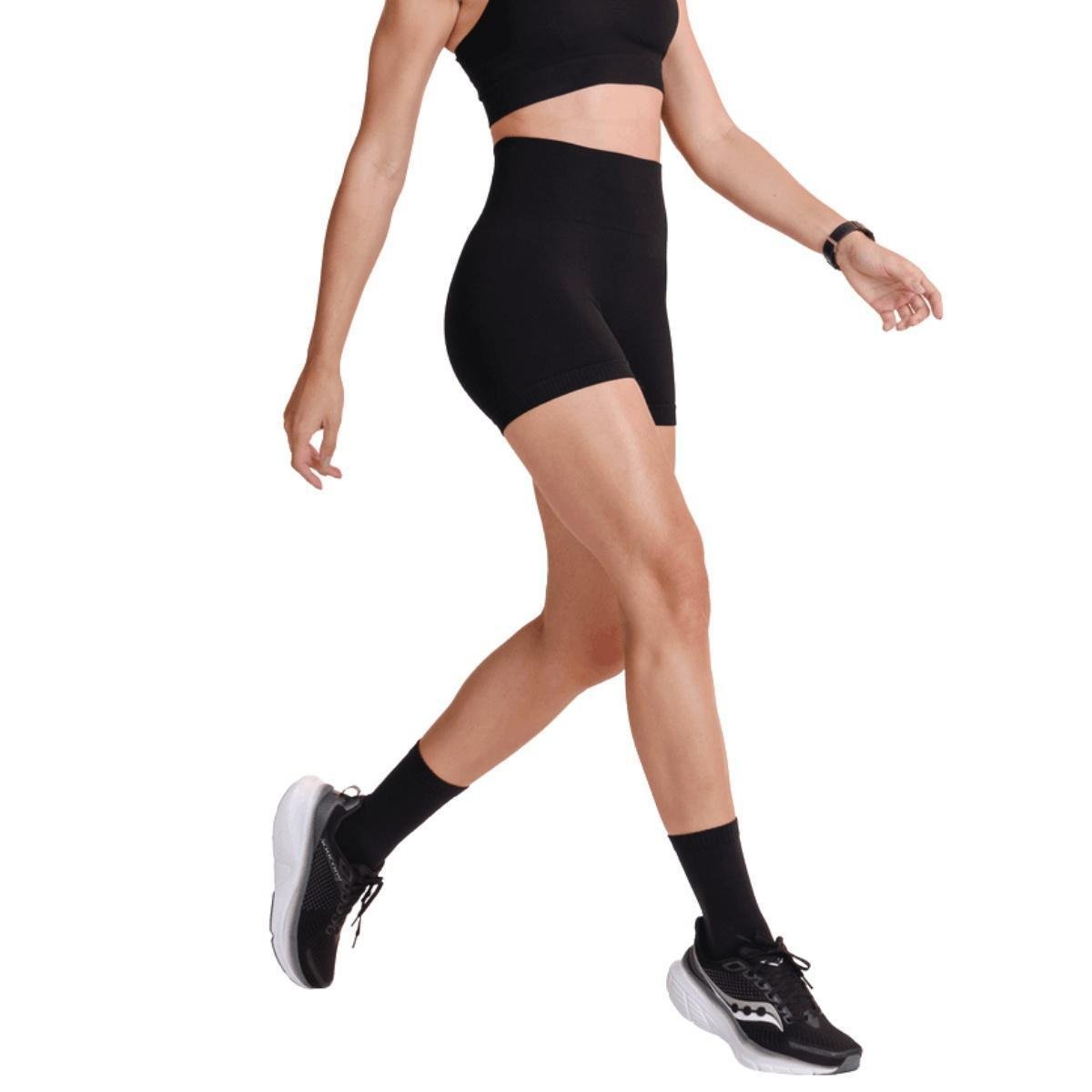 Short de Treino Lupo Canelado Cós Alto Fit