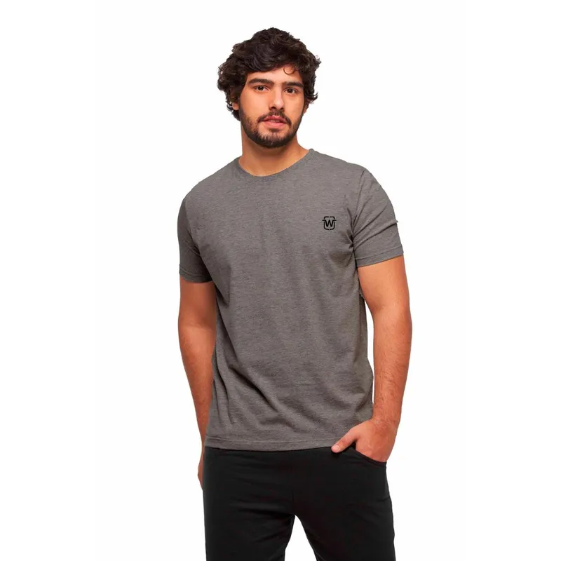 CAMISETA BASICA MANGA CURTA WOOKS - wC4-VERMELHO-EXG