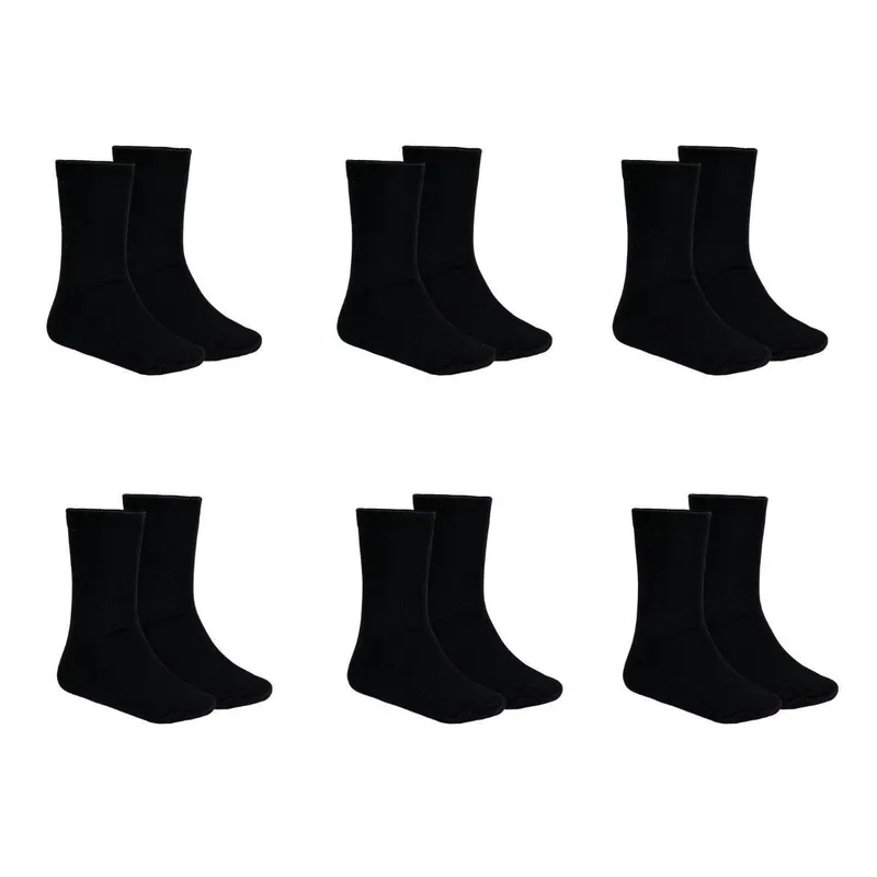 Kit 6 Pares Meias Infantil Menino Algodao Confortavel Dallf